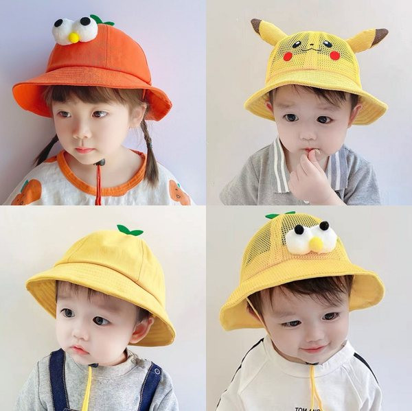 Suvine lastemüts narmastega - mitu mudelit