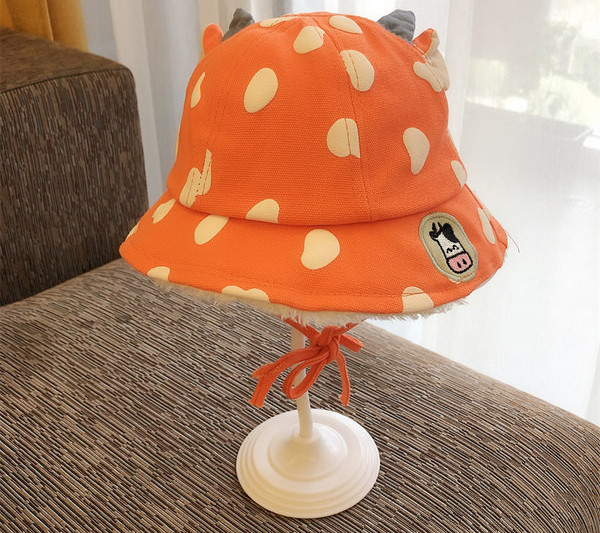 Pehme voodriga lastemüts tüdrukutele