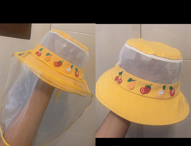 Laste tekstiilist mütsi tüüpi kalapüük