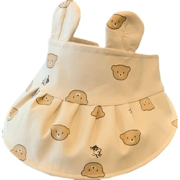 Dječja ljetna kapa s ušima i aplikacijom