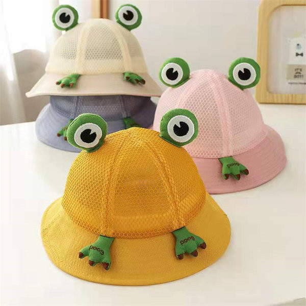 Palarie de plasa pentru copii cu element 3D