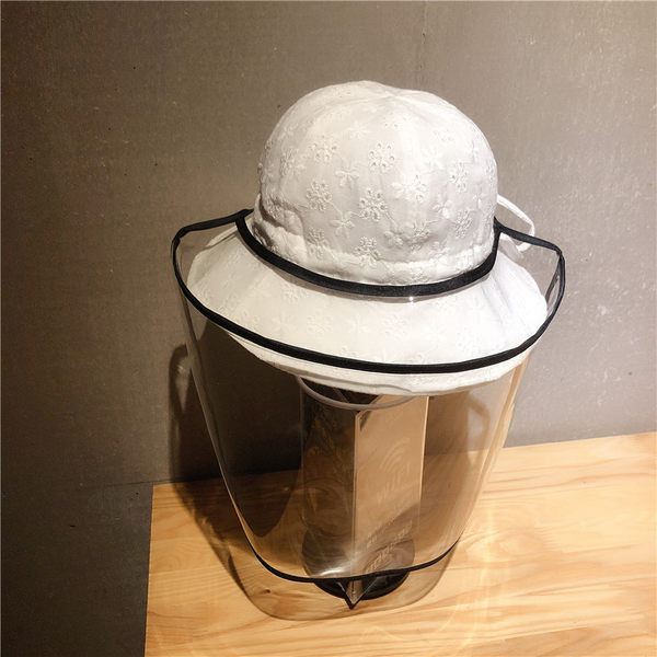 Suvine laia äärega lastemüts tüdrukutele