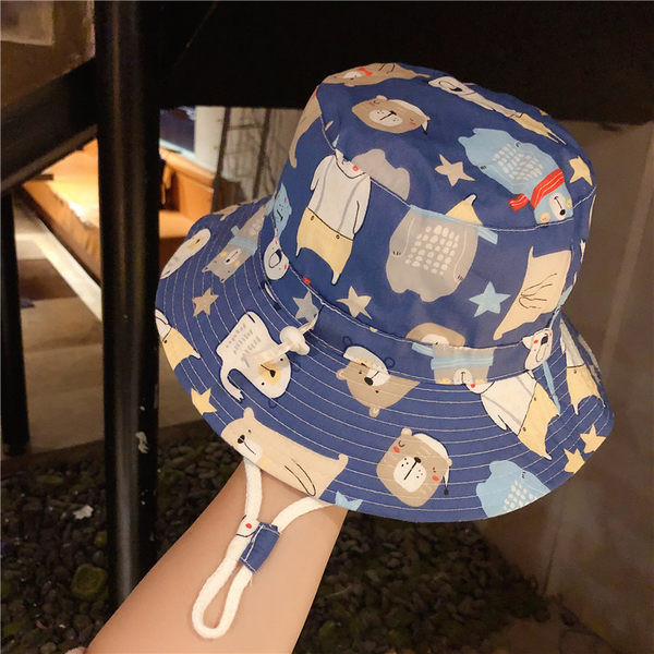 Laste päikesekaitsemüts narmaste ja aplikatsiooniga