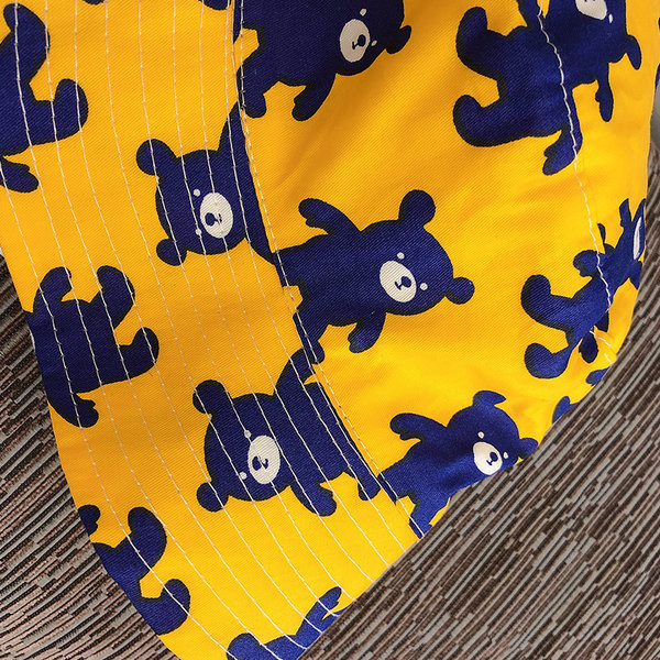 Värvilise aplikatsiooniga laste suvemüts poistele