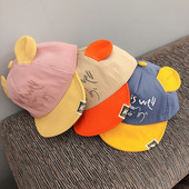 Dječja ljetna kapa sa šiltom i natpisom