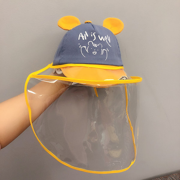 Dječja ljetna kapa sa šiltom i natpisom