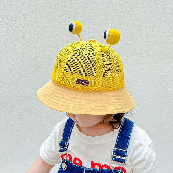 Suvine võrgust müts 3D elemendiga