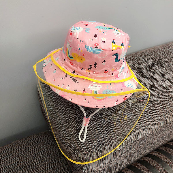 Värvilise mustriga laste tekstiilist müts