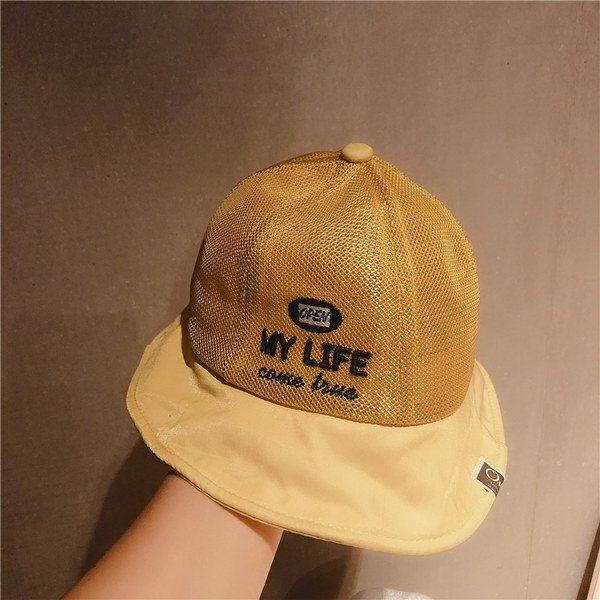 Tikitud kirjaga lastemüts - kalapüügi tüüp