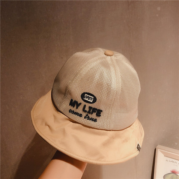 Tikitud kirjaga lastemüts - kalapüügi tüüp