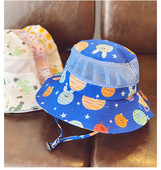 Võrgusilmaosaga laste kalamüts