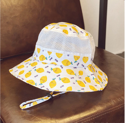 Võrgusilmaosaga laste kalamüts