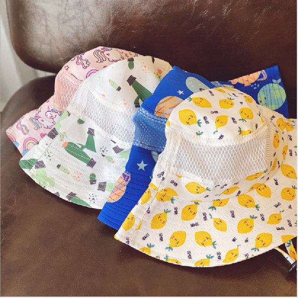 Võrgusilmaosaga laste kalamüts