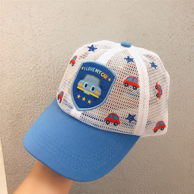 Embleemidega võrkmüts lastele