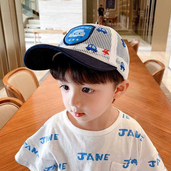 Embleemidega võrkmüts lastele