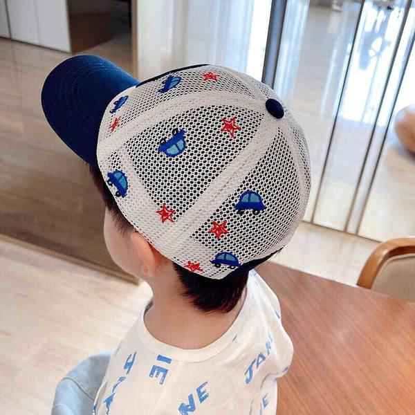 Embleemidega võrkmüts lastele