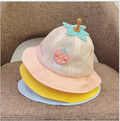 Μοντέρνο παιδικό καλοκαιρινό καπέλο με περιφέρια