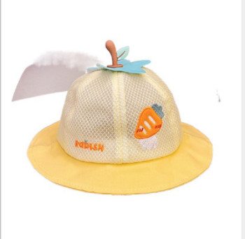Модерна детска лятна шапка с периферия