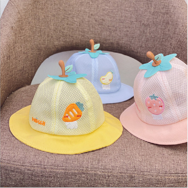 Μοντέρνο παιδικό καλοκαιρινό καπέλο με περιφέρια