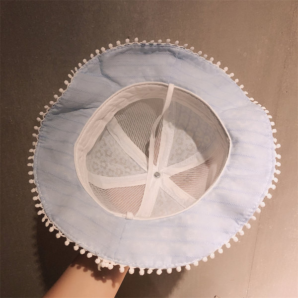 Uue mudeli suvine paela ja lilledega lastemüts tüdrukutele