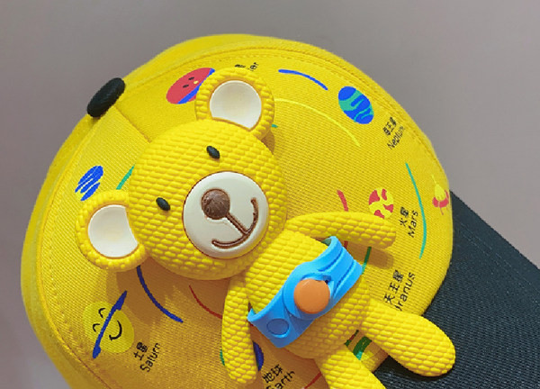 Lastele visiiri ja 3D kaunistusega vabaajamüts