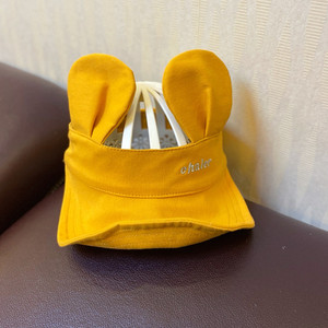 Tekstiilist kõrvadega lastevisiir