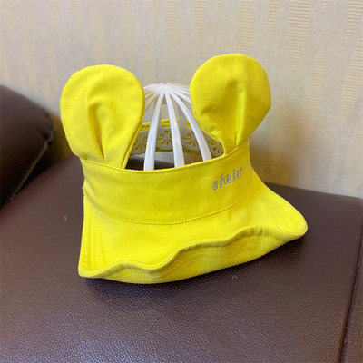 Tekstiilist kõrvadega lastevisiir