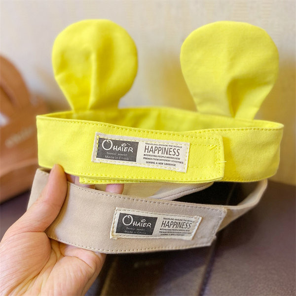 Tekstiilist kõrvadega lastevisiir