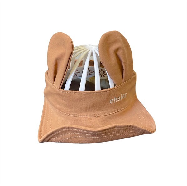 Tekstiilist kõrvadega lastevisiir