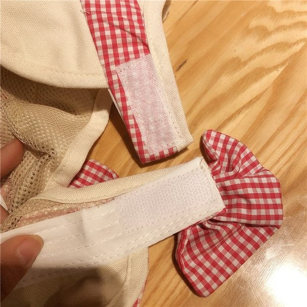 Ljetni šešir za djevojčice s velikim obodom i aplikacijom