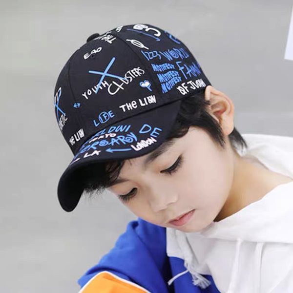 Dječja ležerna kapa s natpisima