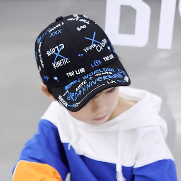 Dječja ležerna kapa s natpisima