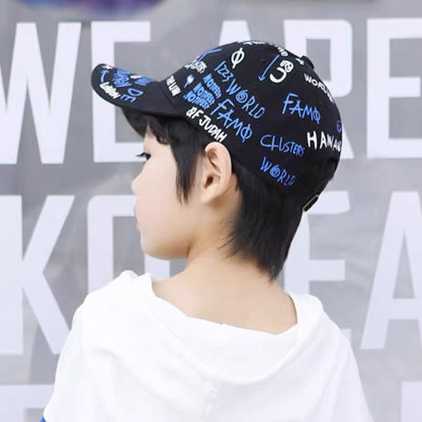 Dječja ležerna kapa s natpisima