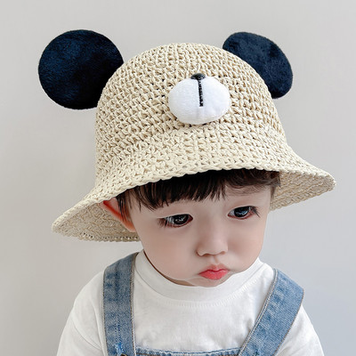 Päikesekaitsega lastemüts 3D elemendiga