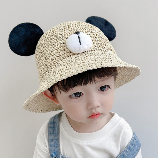 Päikesekaitsega lastemüts 3D elemendiga