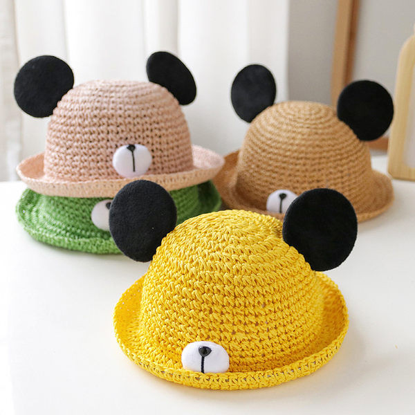 Päikesekaitsega lastemüts 3D elemendiga