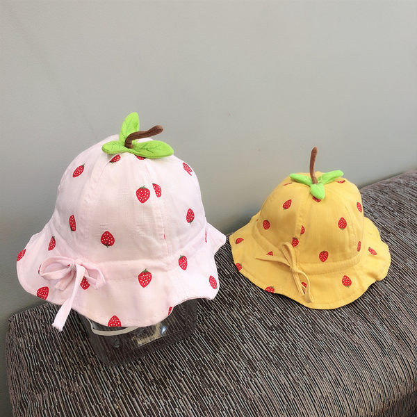 Dječja ribička kapa s vrpcom i aplikacijom