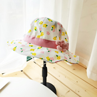 Laste kalamüts 3D lillega