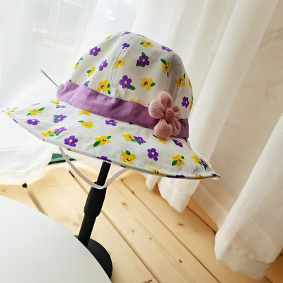 Laste kalamüts 3D lillega