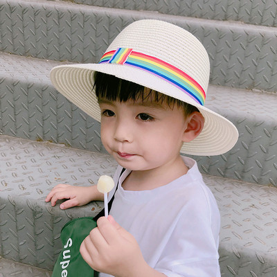 Uus mudel suvine õlgkübar poistele