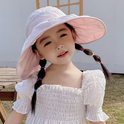 Laia äärega tekstiilist lastemüts