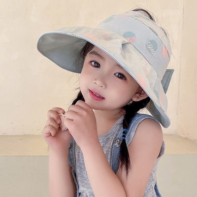 Laia äärega tekstiilist lastemüts