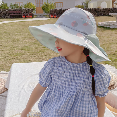 Laia äärega vabaaja lastemüts tüdrukutele