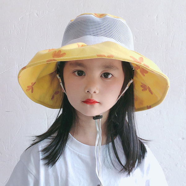 Suvine aplikatsiooni ja lipsudega võrkmüts tüdrukutele