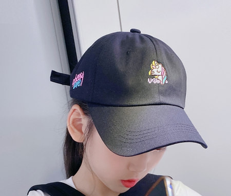 Ükssarvikuga lastemüts - tüdrukutele