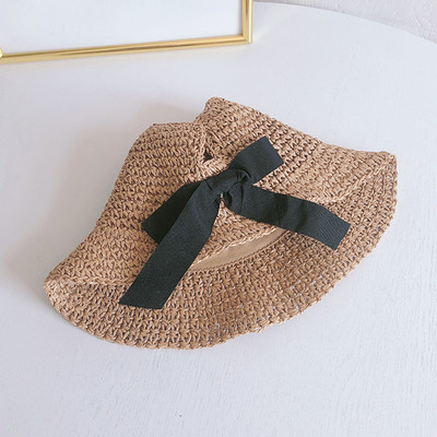 Laste kootud paelaga müts tüdrukutele