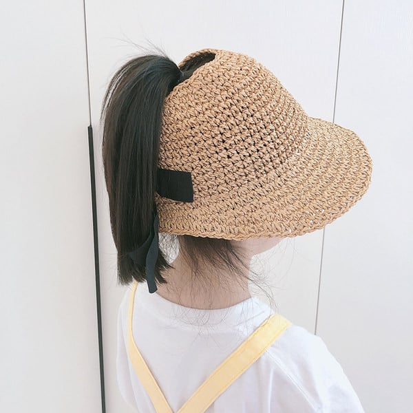 Laste kootud paelaga müts tüdrukutele