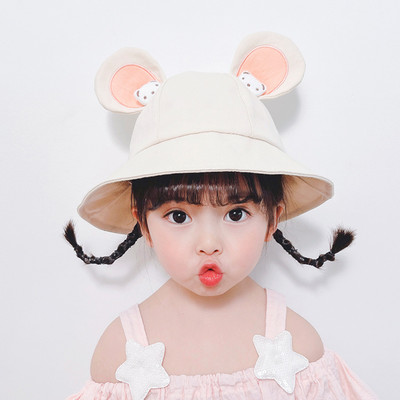 Νέο μοντέλο παιδικό καπέλο με τρισδιάστατο στοιχείο για κορίτσια