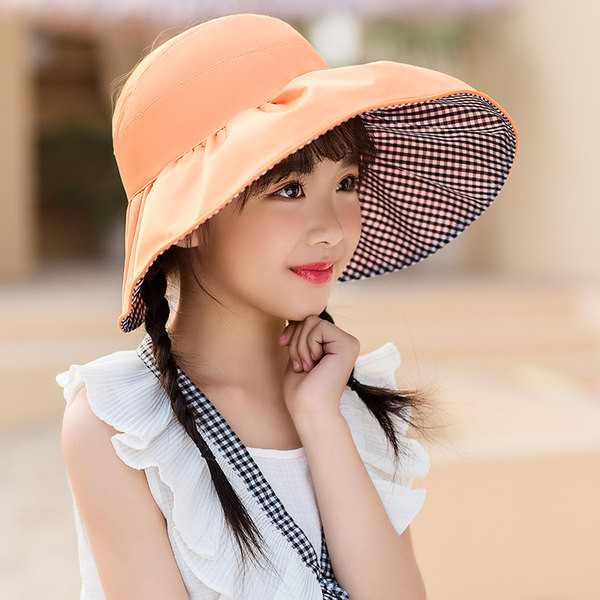 Suure äärega suvemüts tüdrukutele