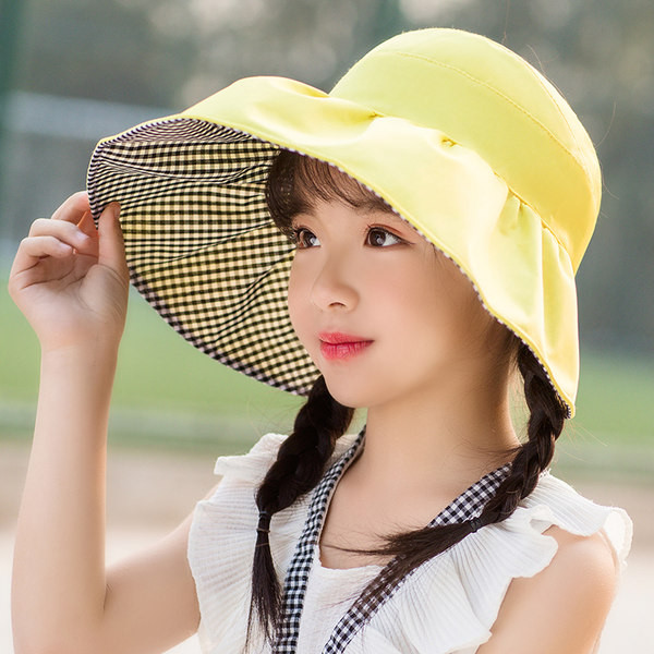 Suure äärega suvemüts tüdrukutele